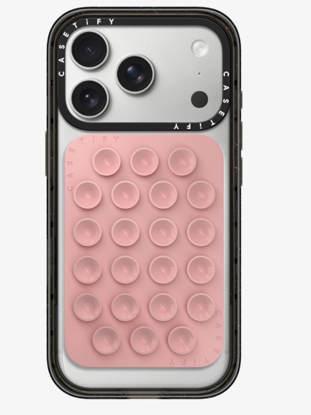CASETiFY -Snap & Stick Cardholder Stand - Primrose Pink